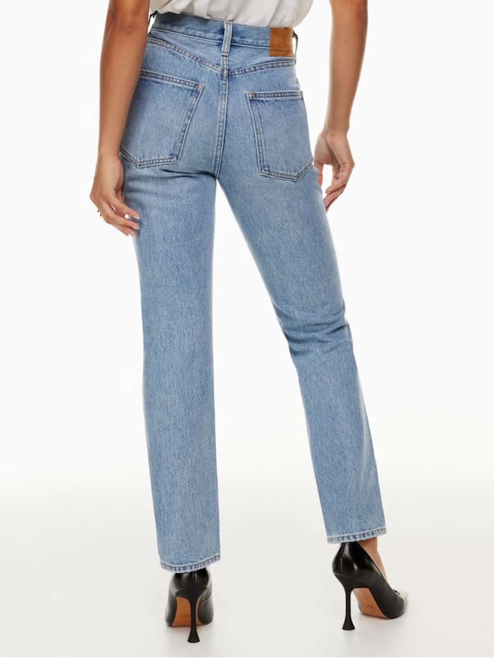 Denim Forum Dillon High Rise Slim 28L - Sz 24 - Picture 2 of 11